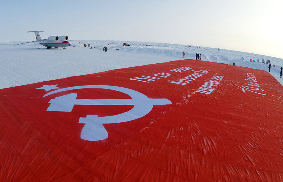 “The Largest Victory Banner” peacekeeping mission to the North Pole