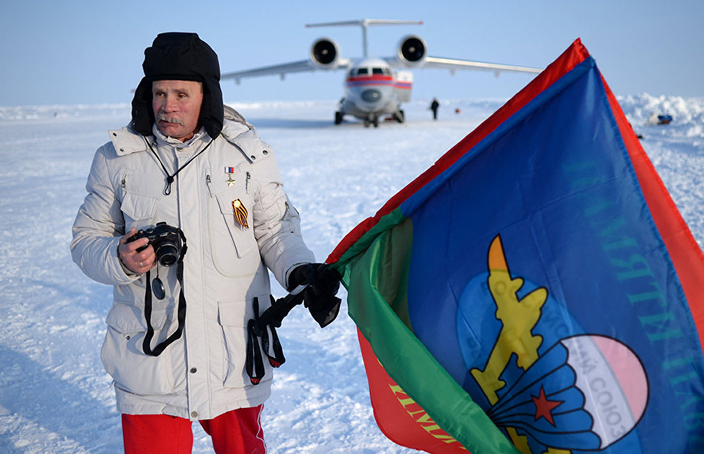 “The Largest Victory Banner” peacekeeping mission to the North Pole