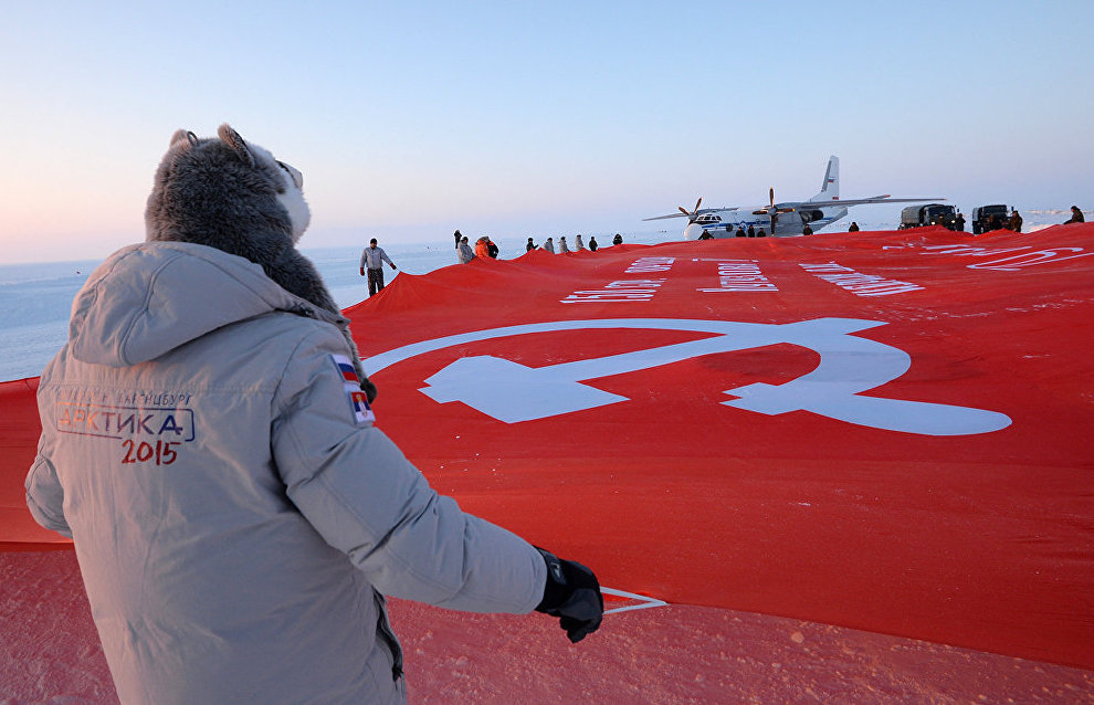 “The Largest Victory Banner” peacekeeping mission to the North Pole