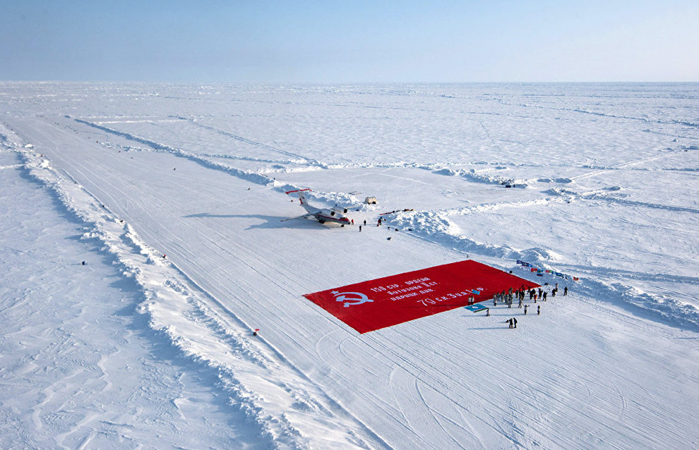 “The Largest Victory Banner” peacekeeping mission to the North Pole