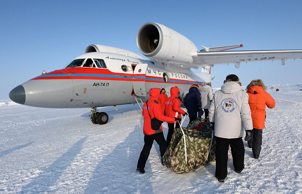 “The Largest Victory Banner” peacekeeping mission to the North Pole