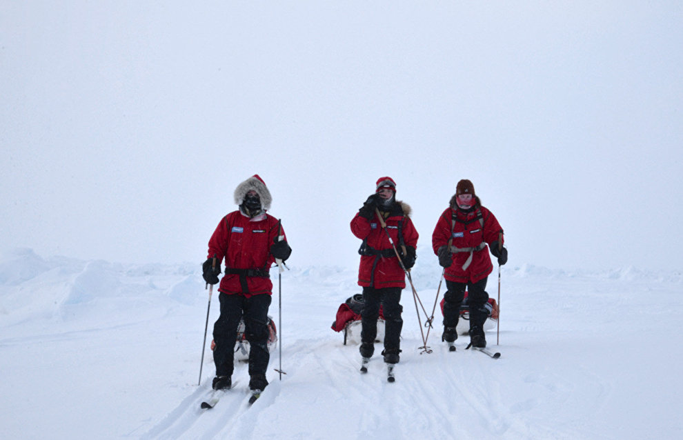 9th Skiing to the North Pole youth expedition