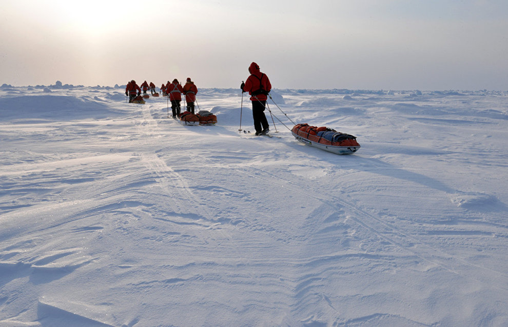 9th Skiing to the North Pole youth expedition