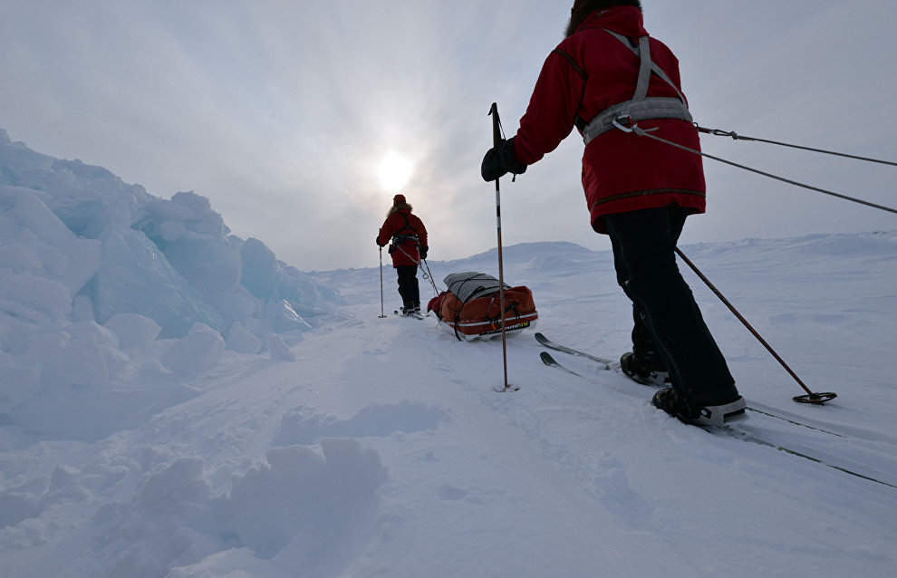 9th Skiing to the North Pole youth expedition