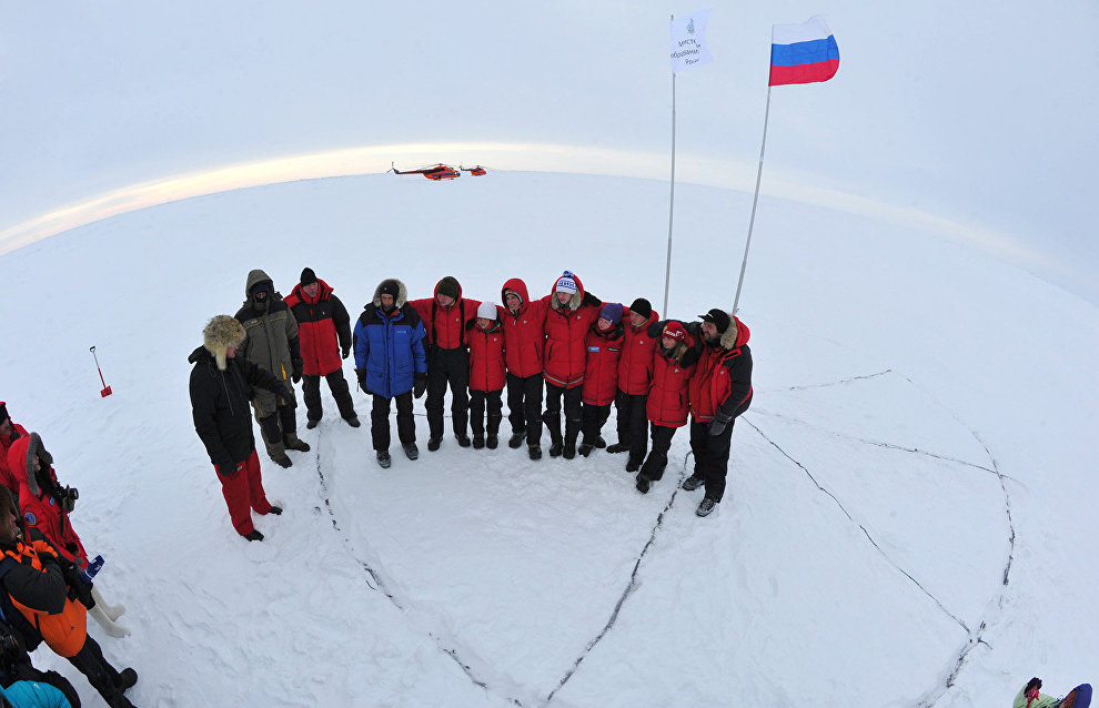 9th Skiing to the North Pole youth expedition