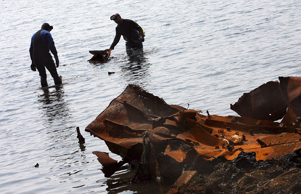 Servicemen to remove about 1,300 metric tons of scrap metal from Russian Arctic
