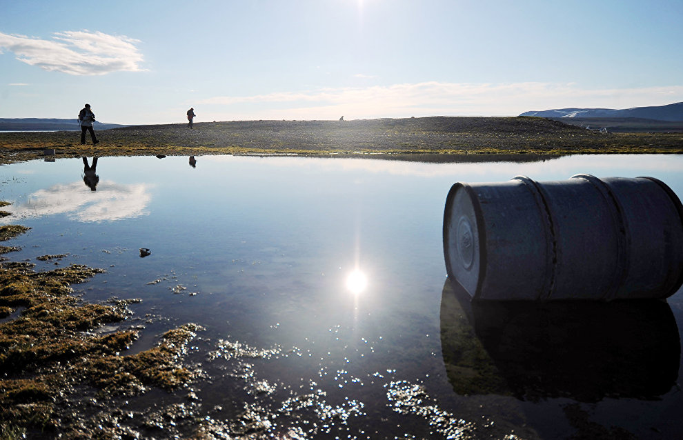 A Defense Ministry unit to clean Novaya Zemlya in the Arctic