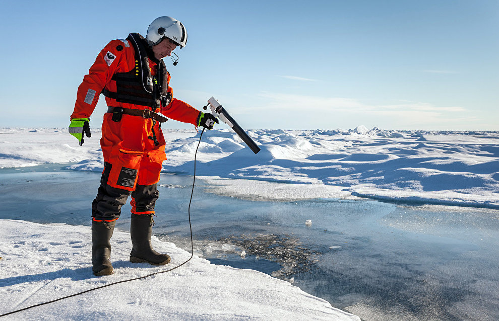 Sergei Pisarev, Head of the Polar Oceanology Group at the Russian Academy of Sciences’ Institute of Oceanology, Honorary Polar Explorer of the Russian Federation and PhD (Physics/Mathematics)