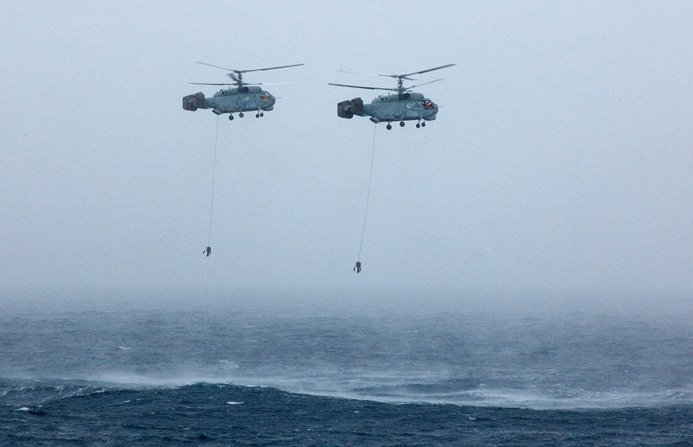 Russian-Norwegian rescue exercises underway in Barents Sea