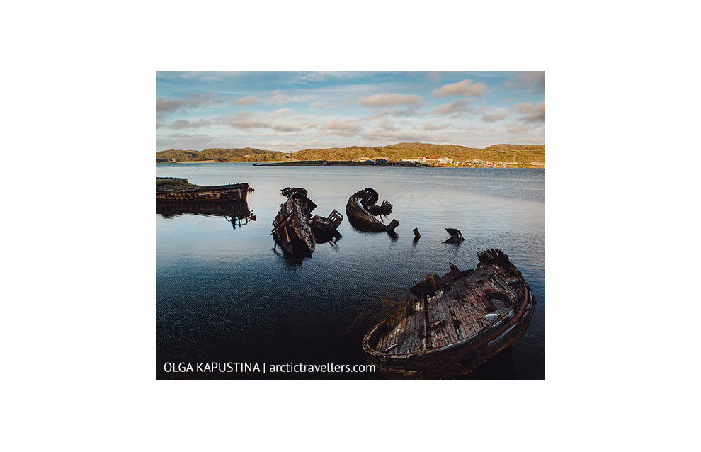 Barents Sea, village of Teriberka