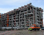 Construction site of the Yamal LNG plant and the Sabetta sea port