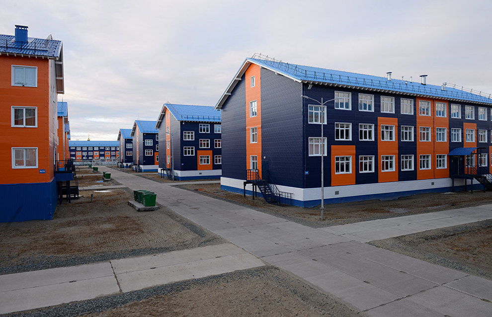 Sabetta workers' settlement in Yamal-Nenets Autonomous Area