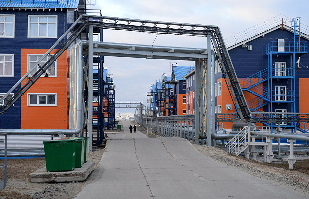 Sabetta workers' settlement in Yamal-Nenets Autonomous Area