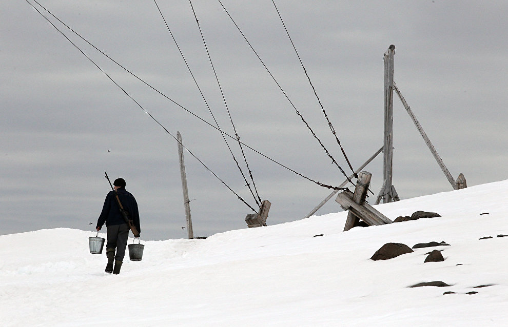 Tikhaya Bay polar station project
