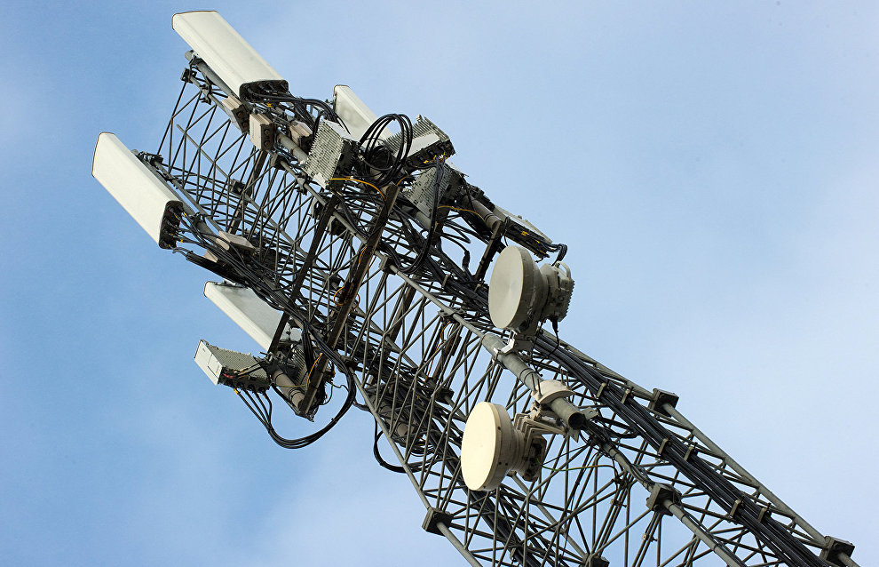 The Revenant communications tower located in Sabetta