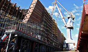 St. Petersburg shipyard lays keel for icebreaker Yakutia
