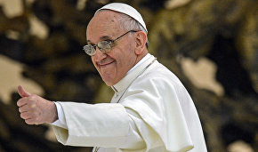 Pope Francis becomes honorary captain of The Last Ice Hockey Game on the North Pole