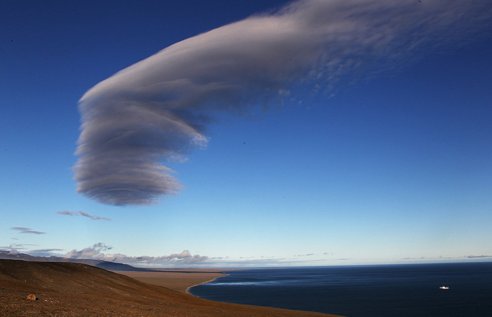 Arctic climate change studies on Wrangel Island
