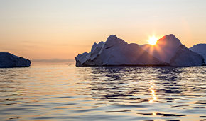 Global warming creates new Arctic island