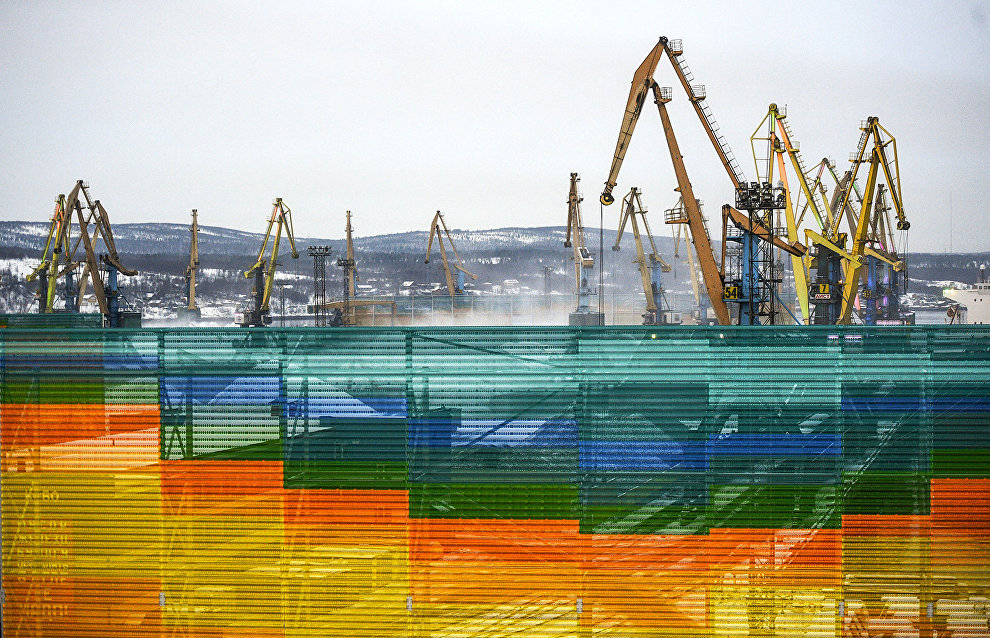 Murmansk Sea Port coal dust and wind screen to be put in operation in spring 2020