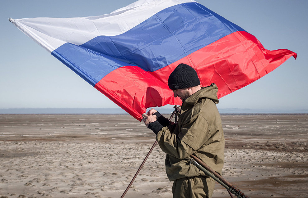 A volunteer environmental expedition to Vilkitsky Island