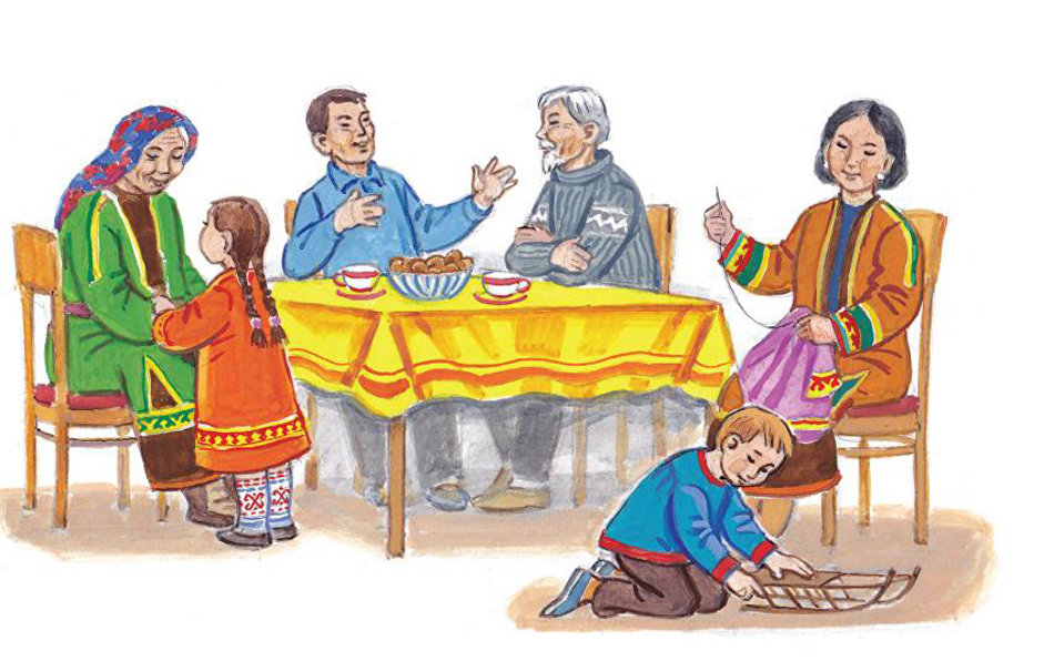 Page from an Enets alphabet book Page from an Enets alphabet book