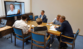 Representatives of Russia and Finland discuss cooperation in the Arctic region