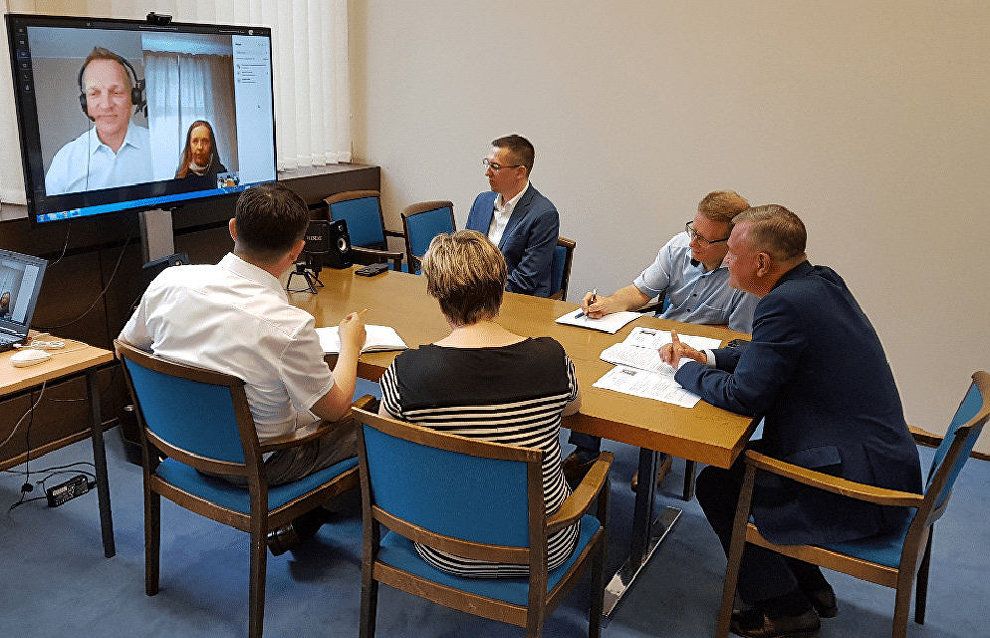 Representatives of Russia and Finland discuss cooperation in the Arctic region