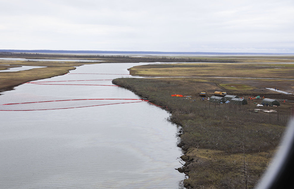 Norilsk Nickel contests damage from diesel fuel spill