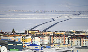 Aerial lift bridge to span Anadyr Estuary in Chukotka