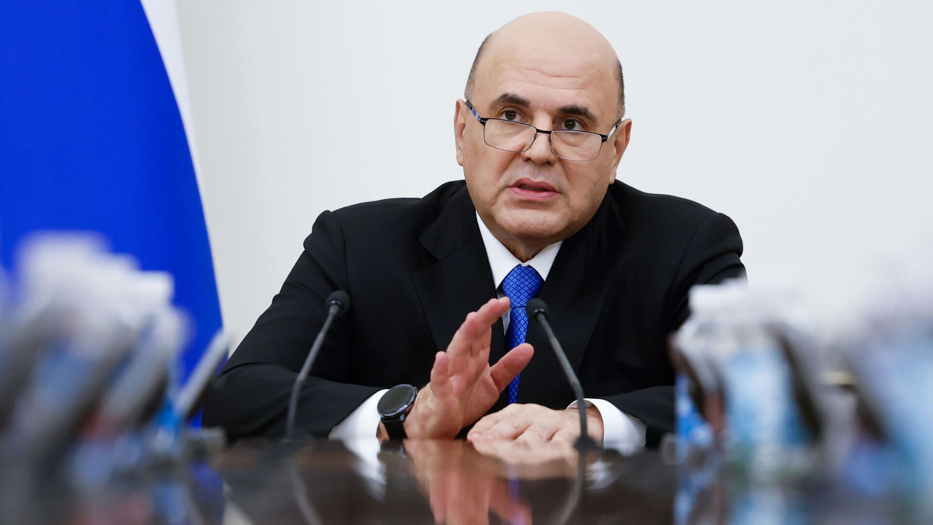 Russian Prime Minister Mikhail Mishustin - РИА Новости, 1920, 09.09.2025