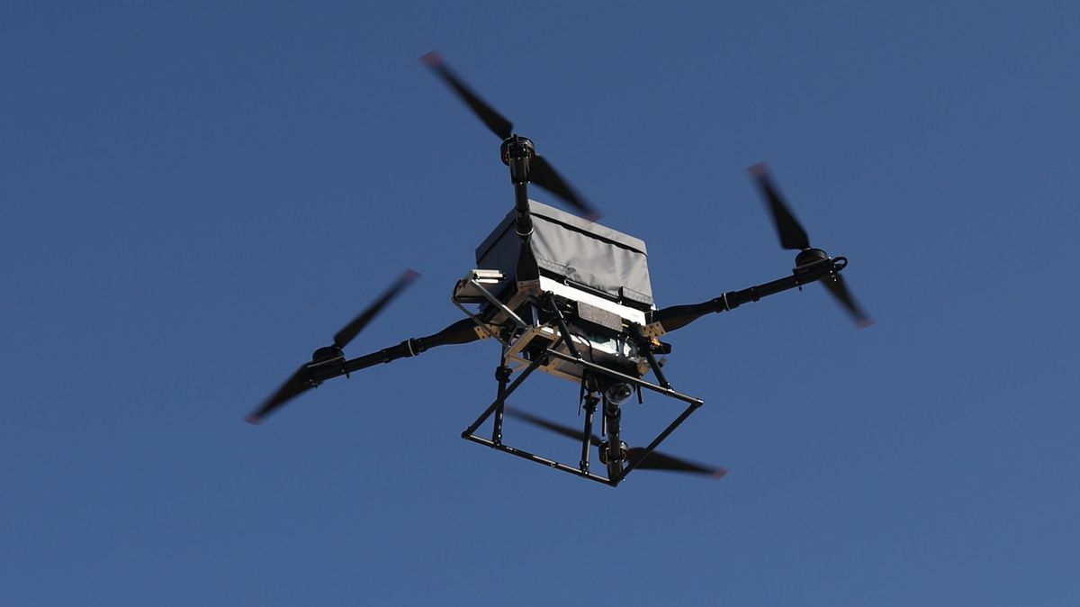 Drone cargo delivery
