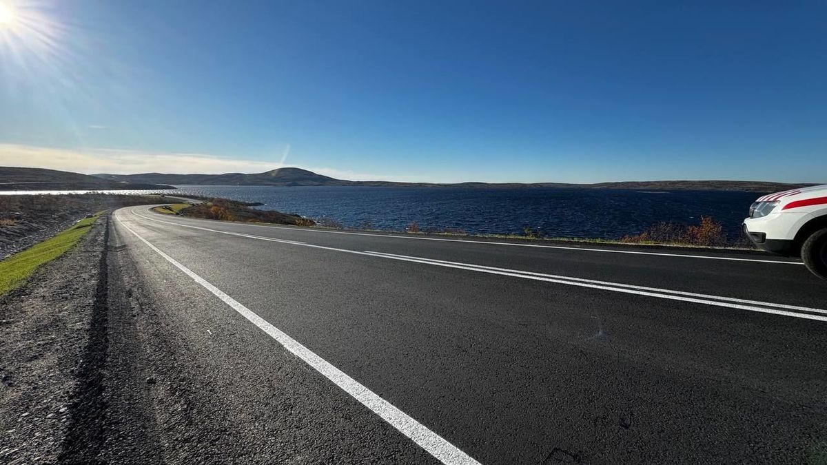 Repair works completed on access road to Teriberka in Murmansk Region
