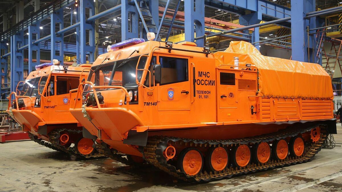 The TM-140 all-terrain vehicles