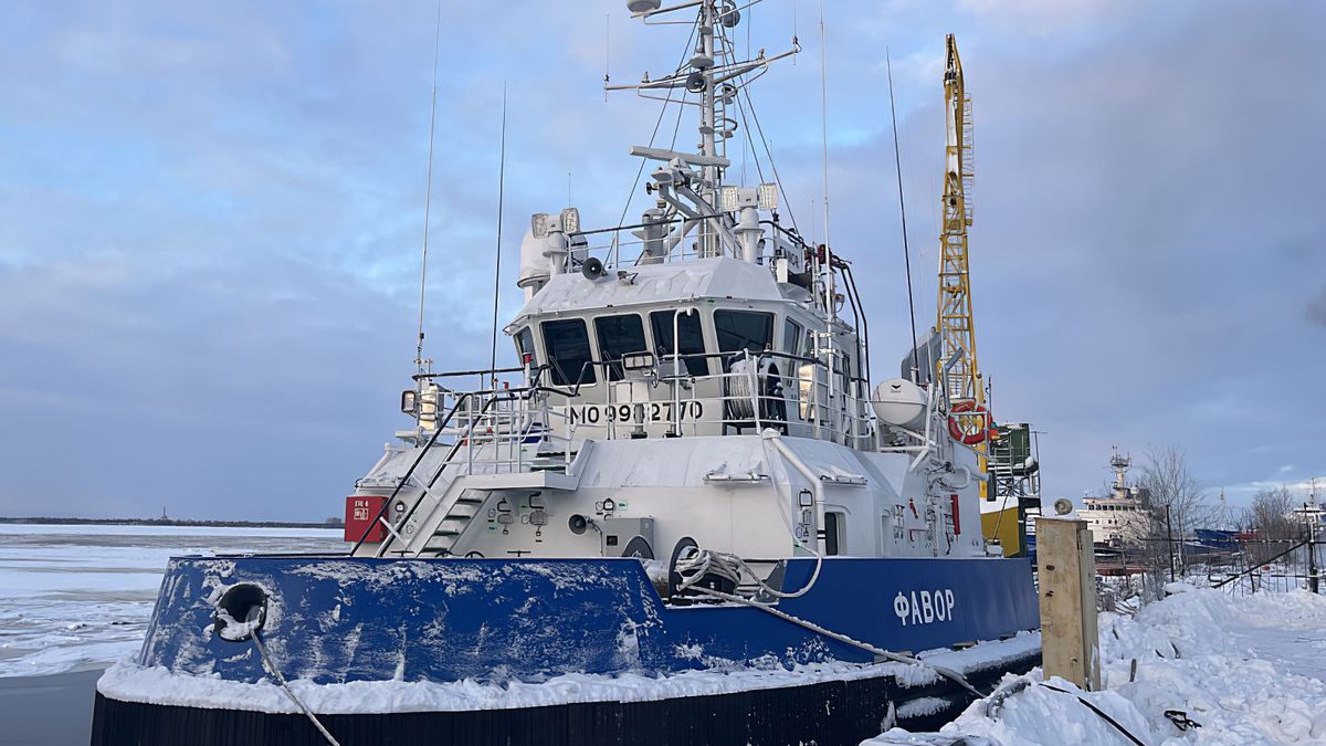 Favor Arctic salvage tug joins Matine Rescue Service fleet in Arkhangelsk
