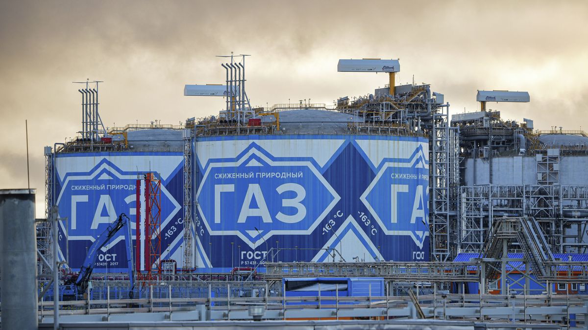 Yamal LNG liquefied natural gas plant