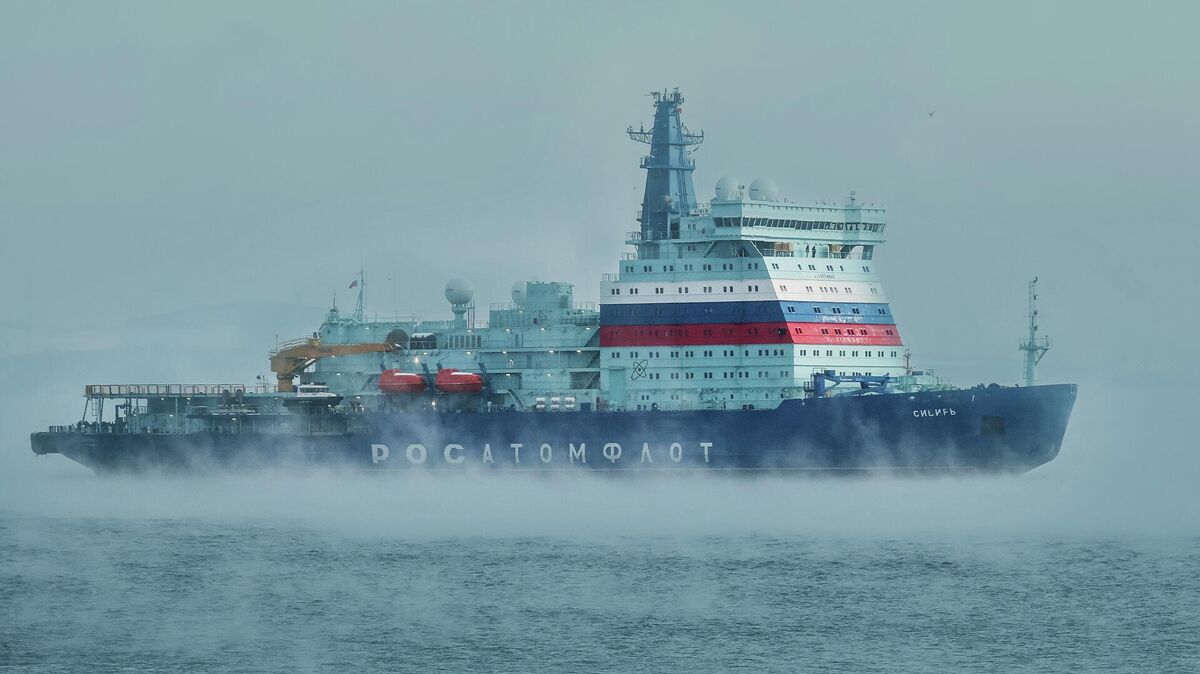 Атомный ледокол проекта 22220 Сибирь