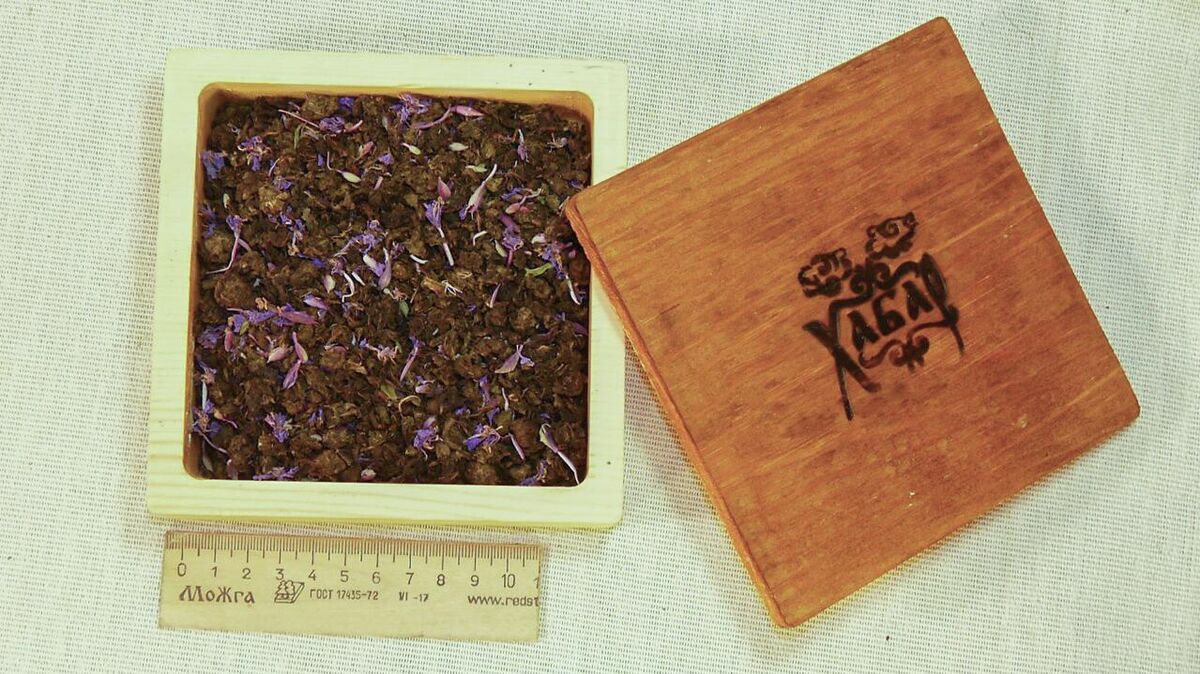 Produce from Sergei Surovtsev’s apiary 