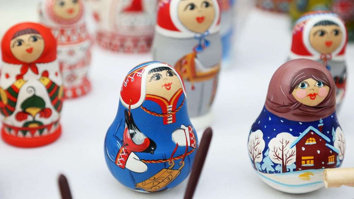 Souvenirs at the international festival of Sami culture and handicrafts