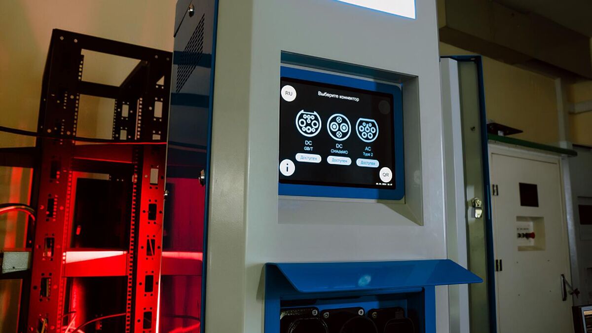 Electric charging stations from Novosibirsk State Technical University