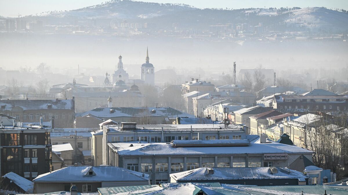 View of the city of Ulan-Ude