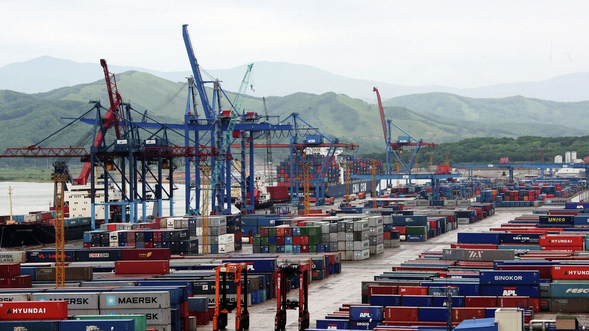 Vostochny Port in Vladivostok