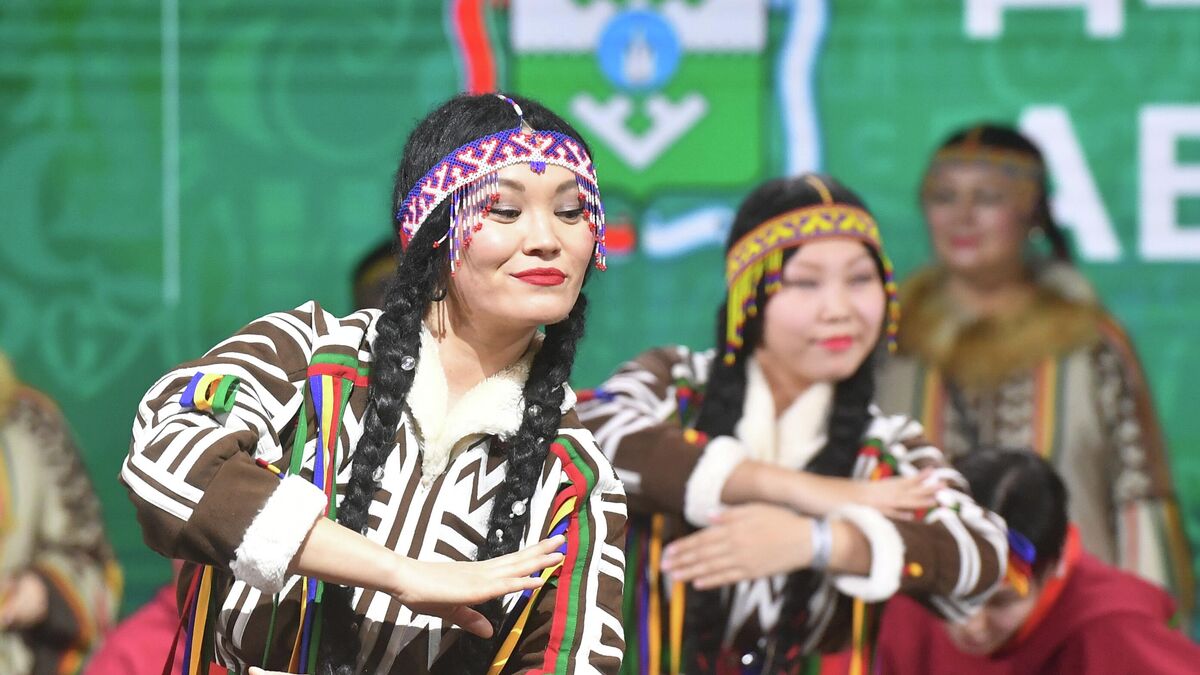 Performers at celebrations dedicated to Nenets Autonomous Area Day