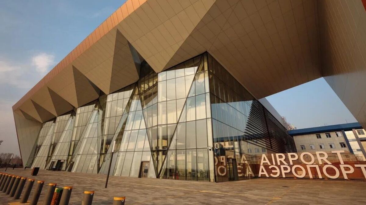 A new passenger terminal at Blagoveshchensk International Airport