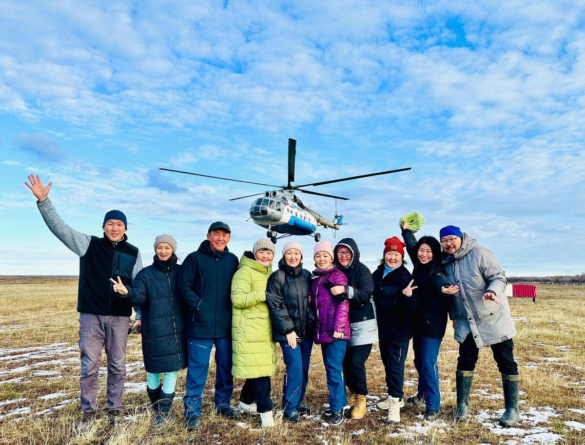 The staff of the Republican Center of Mobile Medical Teams in the Republic of Sakha (Yakutia)