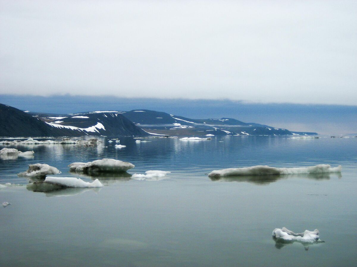 Ice-floes in Chaunskaya Bay, Chukotka