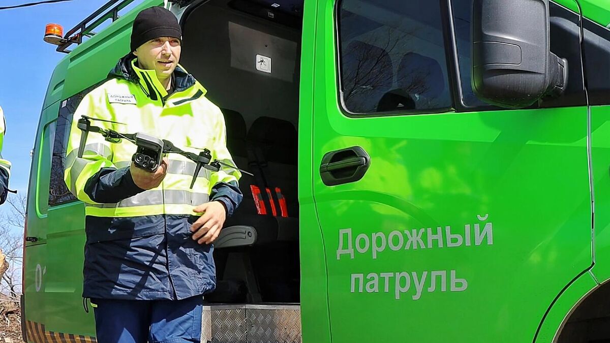 Road patrol service in the Amur Region
