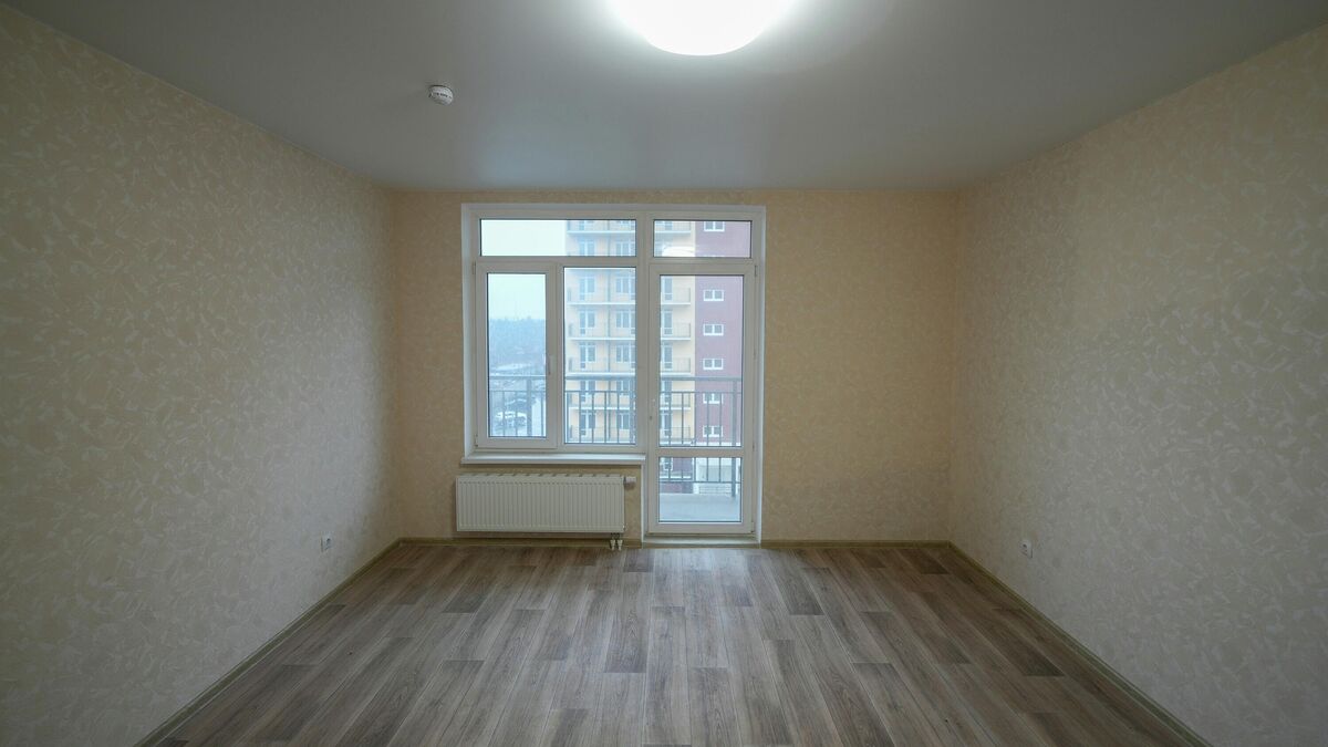 A room in a new apartment