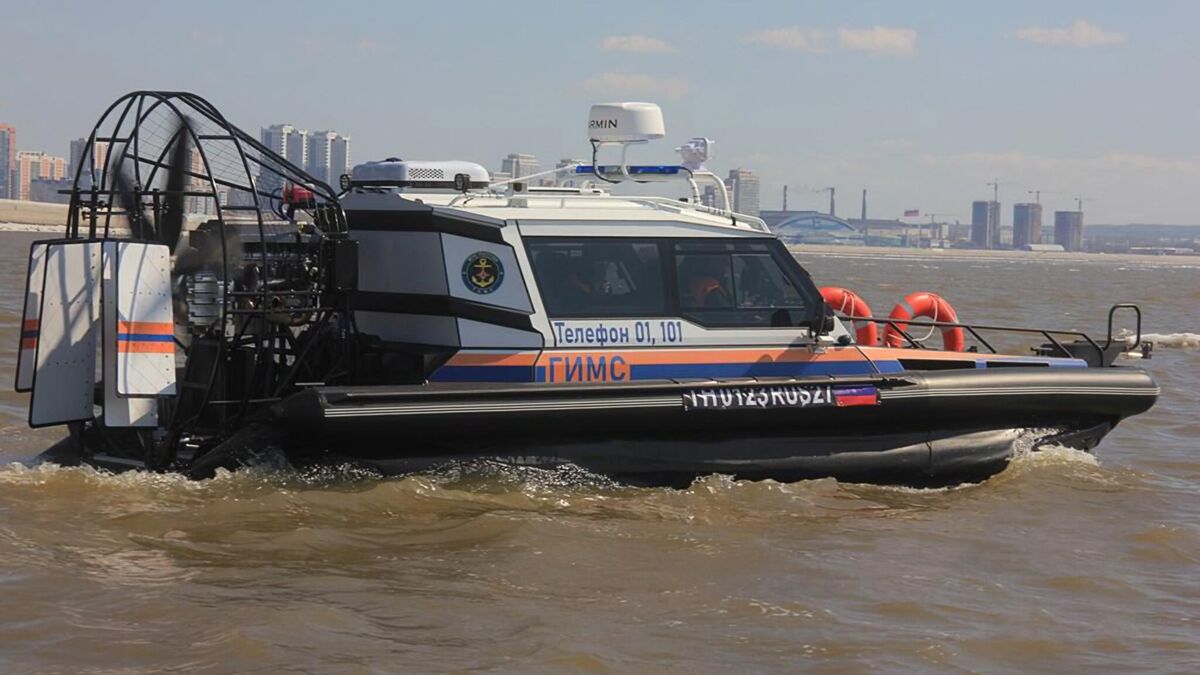 A Sever-650 hovercraft