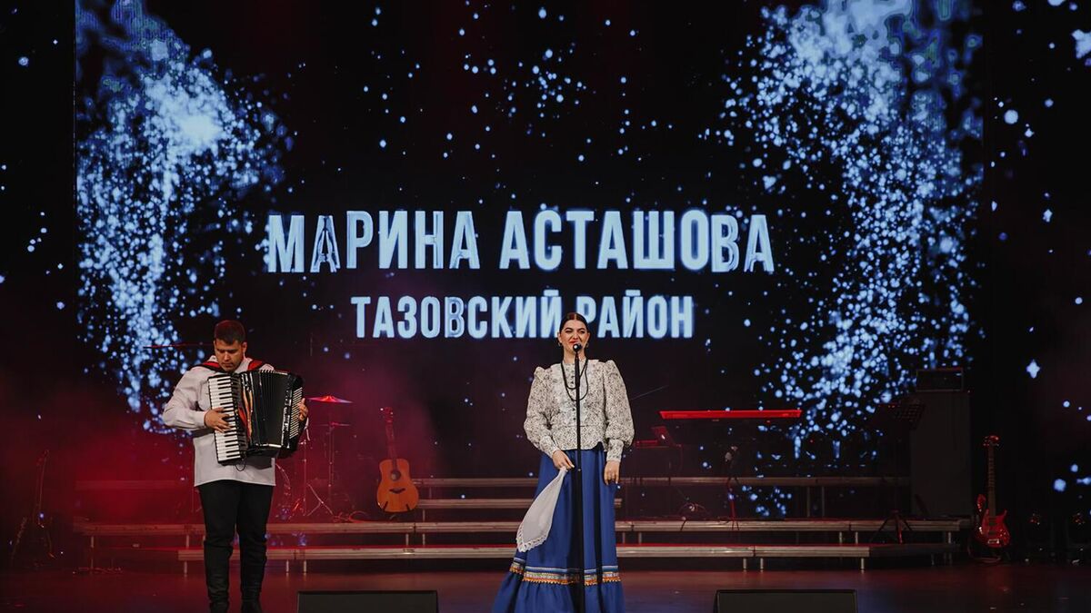 Marina Astashova during a performance